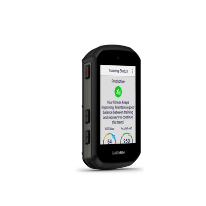 Garmin Edge 550 GPS bike computer 010-03022-00 in black with training status on screen