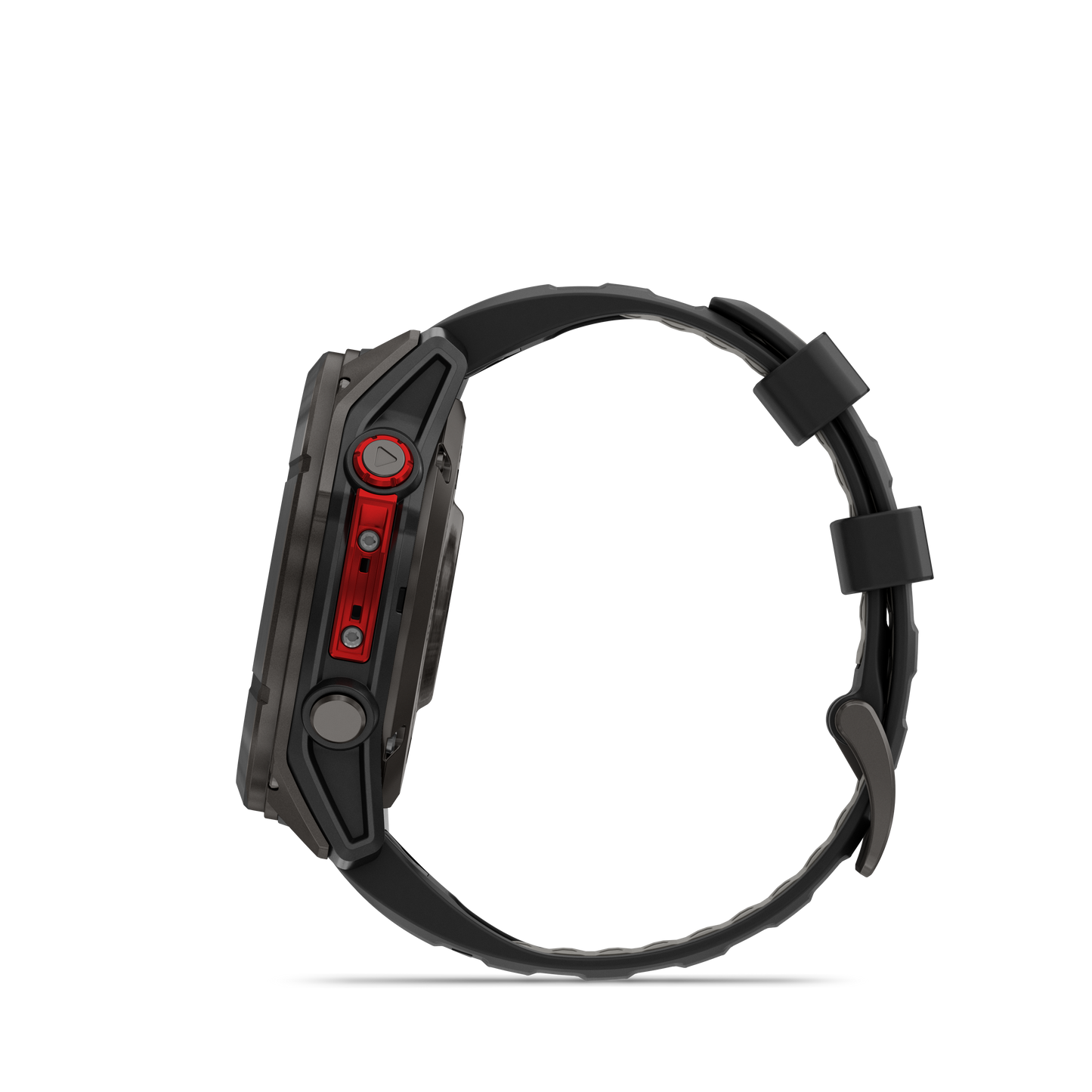 Garmin Fenix 8 Pro, 51 mm, MicroLED, Sapphire, Titanium w/ Black/Gray Silicone Band (010-03380-00)