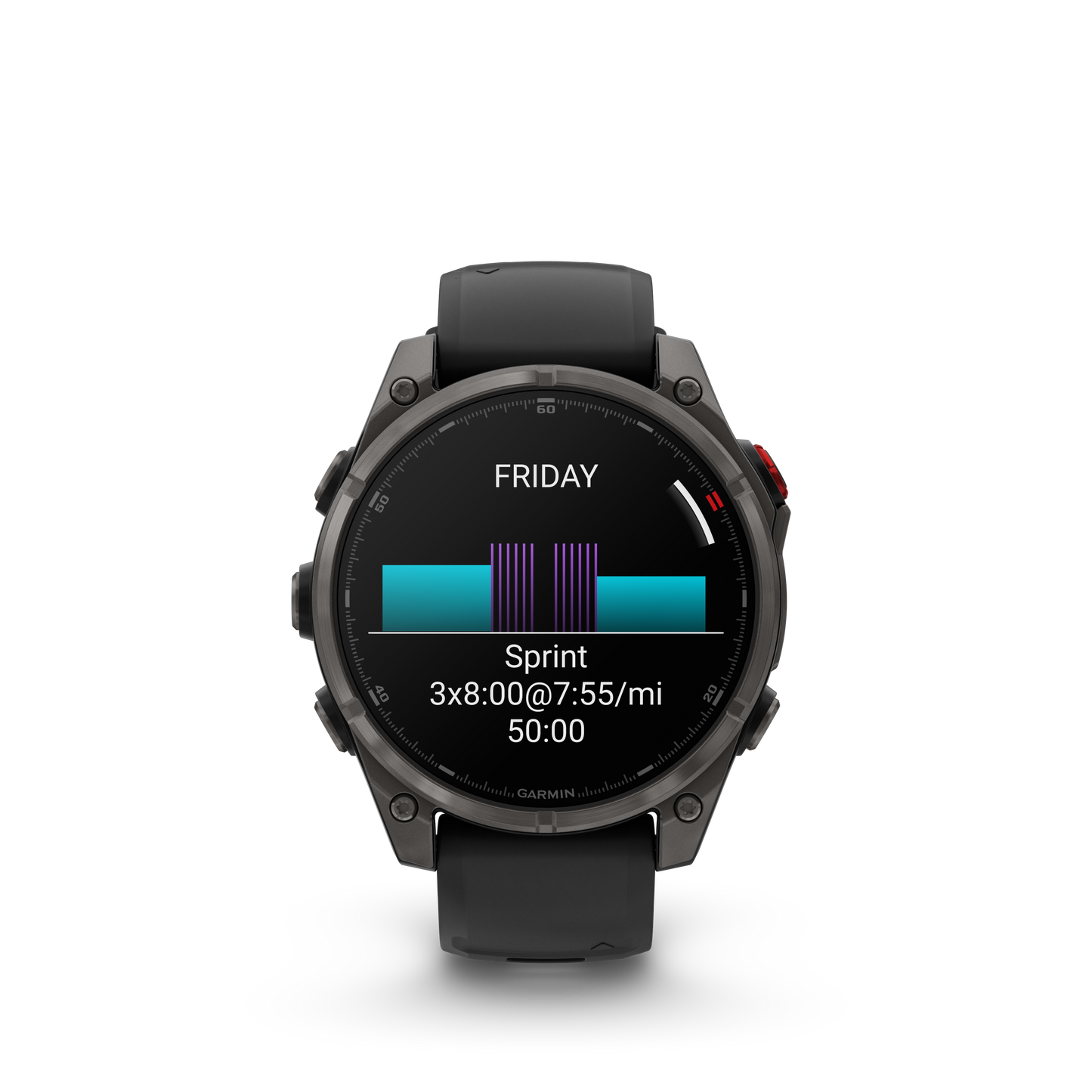Garmin Fenix 8 Pro, 51 mm, AMOLED, Sapphire, Carbon Gray DLC Titanium with Black/Pebble Gray Silicone Band (010-03199-00)