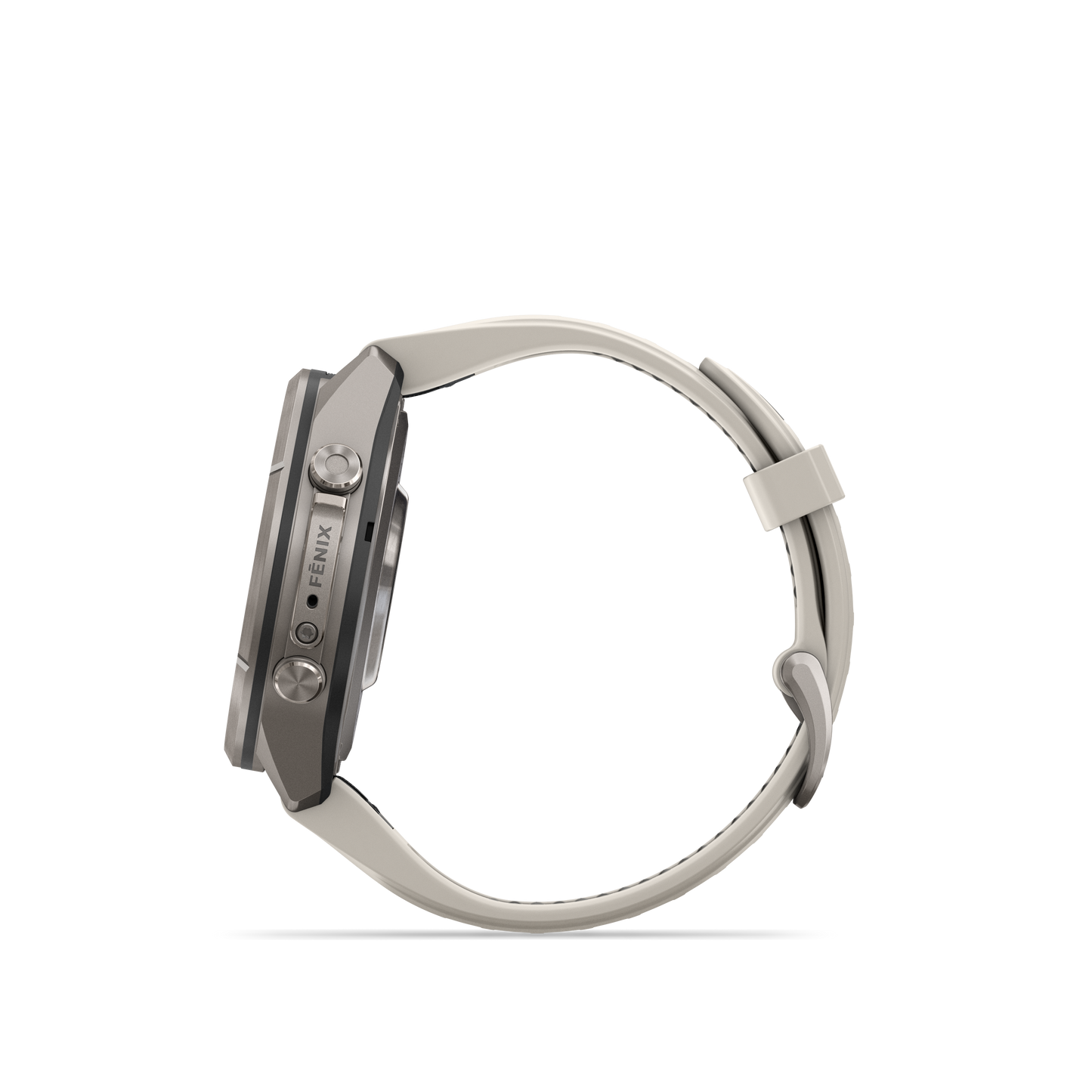 Garmin Fenix 9 Pro inReach AMOLED, (43mm), Titanium w/ Gray and Sandstone Silicone Band (010-04335-80)