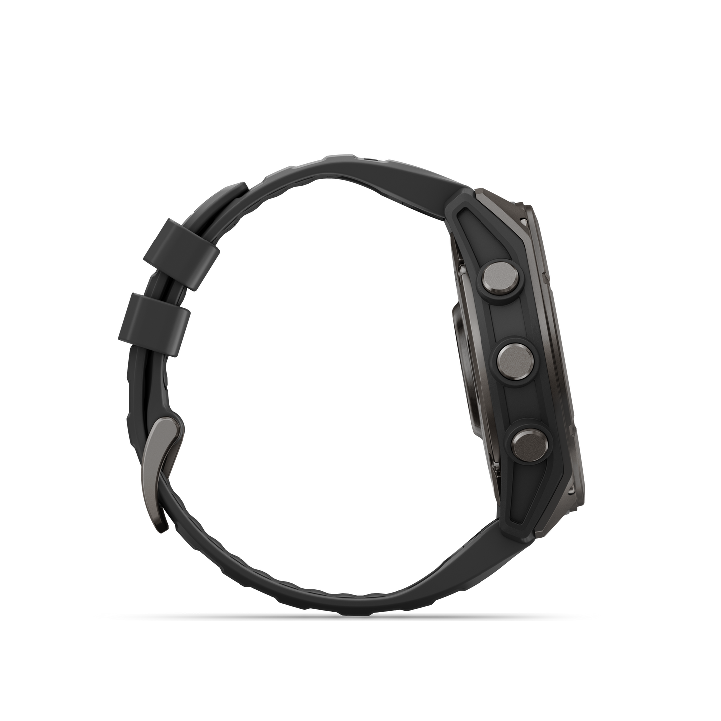 Garmin Fenix 9 AMOLED, (51mm), DLC Titanium w/ Black Silicone Band (010-04763-10)