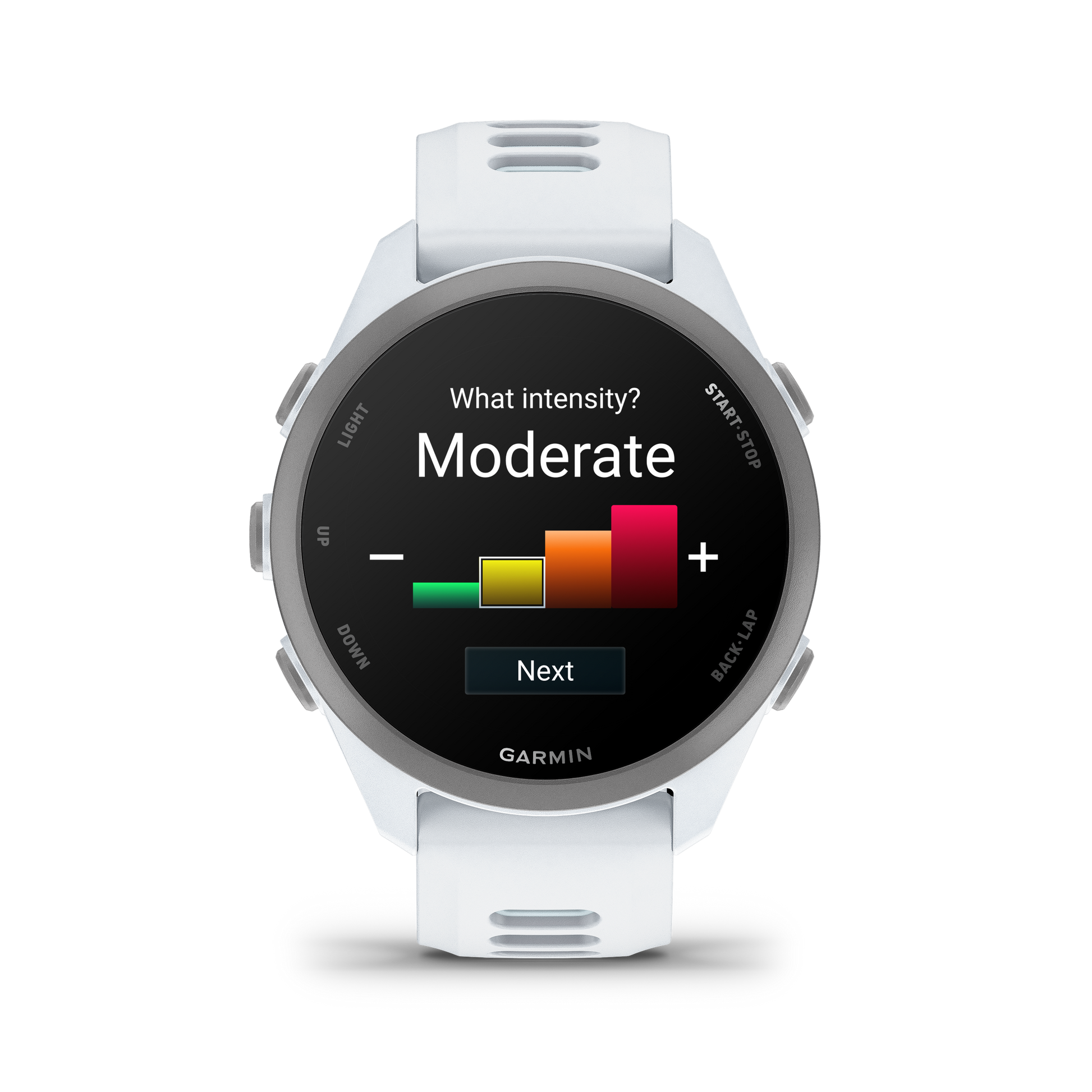 Garmin Forerunner 170 smartwatch with Whitestone/Cloud Blue band