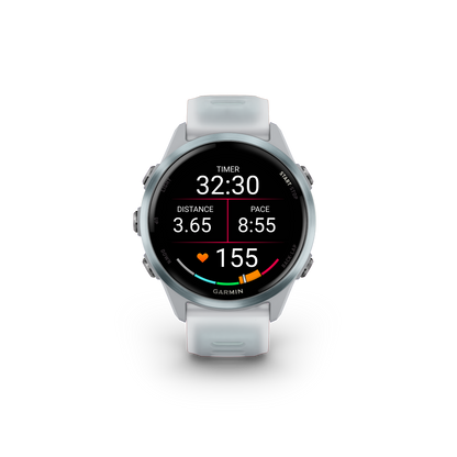Garmin Forerunner 570, 42mm, Cloud Blue with Whitestone/Cloud Blue Band (010-02970-01)