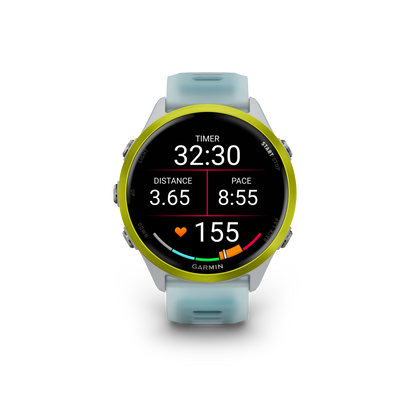 Garmin Forerunner 570, 47mm, Amp Yellow with Whitestone/Turquoise Band (010-02971-01)