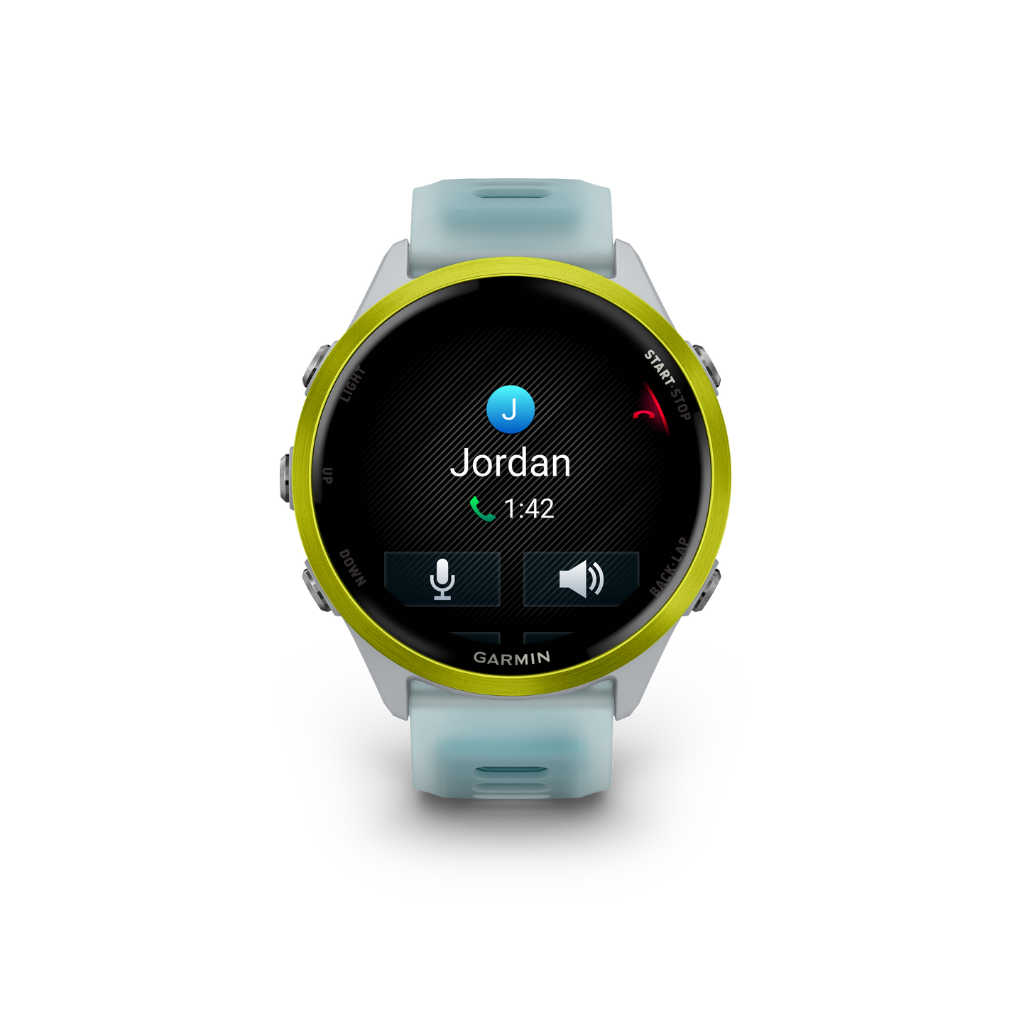Garmin Forerunner 570, 47mm, Amp Yellow with Whitestone/Turquoise Band (010-02971-01)
