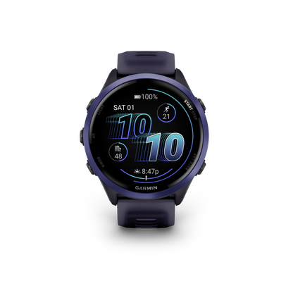 Garmin Forerunner 570, 47mm, Indigo with Purple/Indigo Band (010-02971-02)