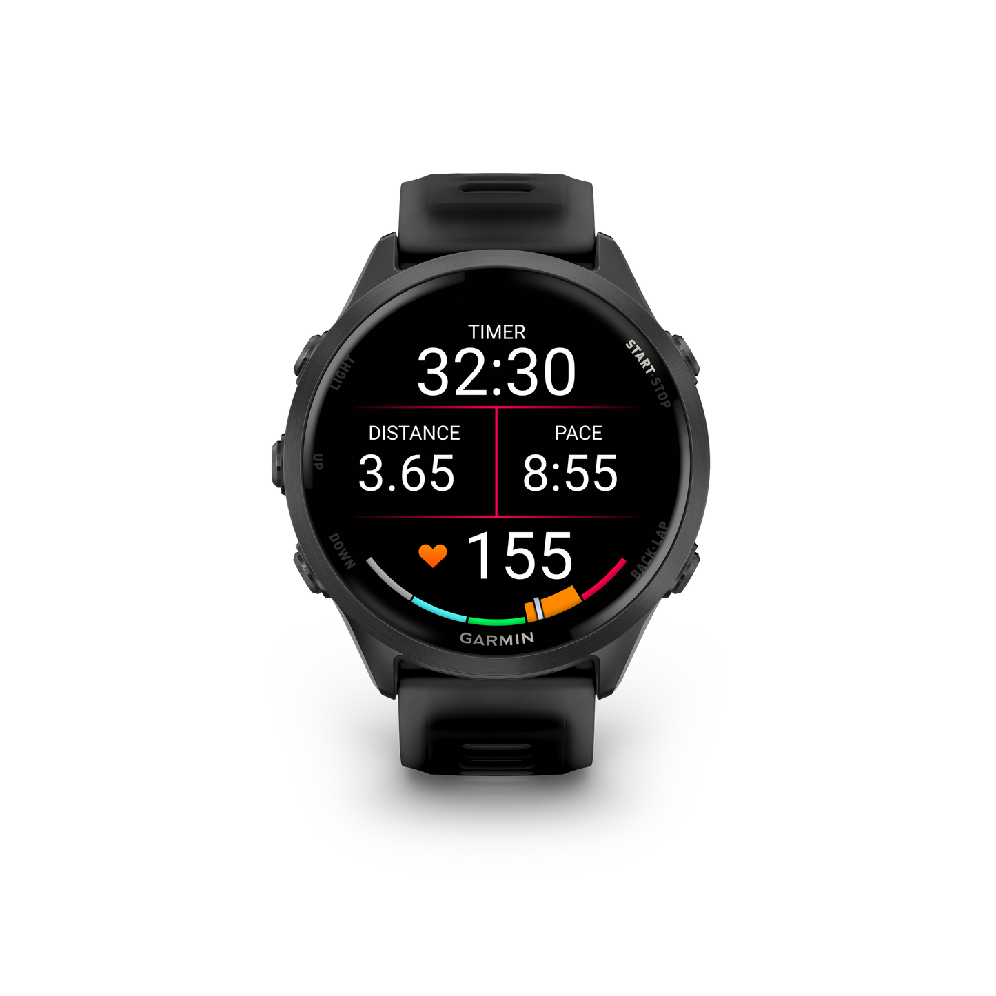 Garmin Forerunner 570, 47mm, Slate Gray with Black/Black Band (010-02971-00)