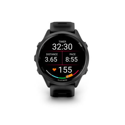 Garmin Forerunner 570, 47mm, Slate Gray with Black/Black Band (010-02971-00)