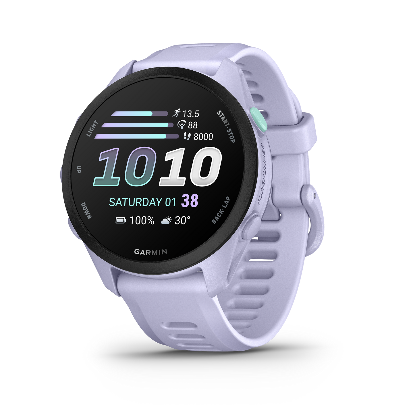 Garmin Forerunner 70, Cool Lavender, AMOLED GPS Fitness Smartwatch (010-04307-03)