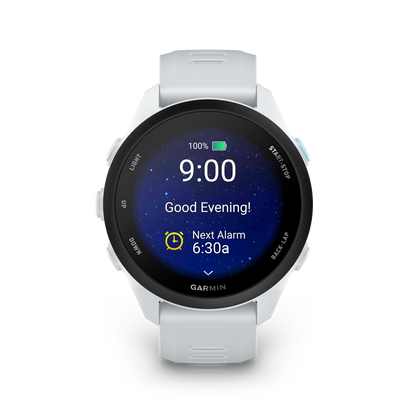 Garmin Forerunner 70, Whitestone, AMOLED GPS Fitness Smartwatch (010-04307-01)