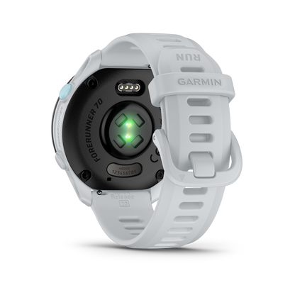 Garmin Forerunner 70, Whitestone, AMOLED GPS Fitness Smartwatch (010-04307-01)