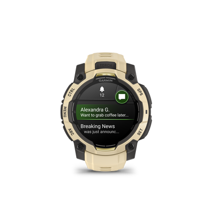 Garmin Instinct 3, (45mm), AMOLED, Citrine with Citrine Band (010-02936-02)