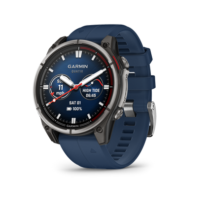 Garmin Quatix 8, (47mm), AMOLED, Marine GPS Smartwatch (010-02904-50)