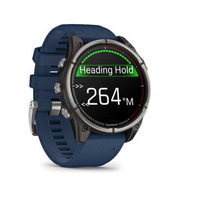 Garmin Quatix 8, (47mm), AMOLED, Marine GPS Smartwatch (010-02904-50)