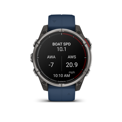 Garmin Quatix 8, (47mm), AMOLED, Marine GPS Smartwatch (010-02904-50)