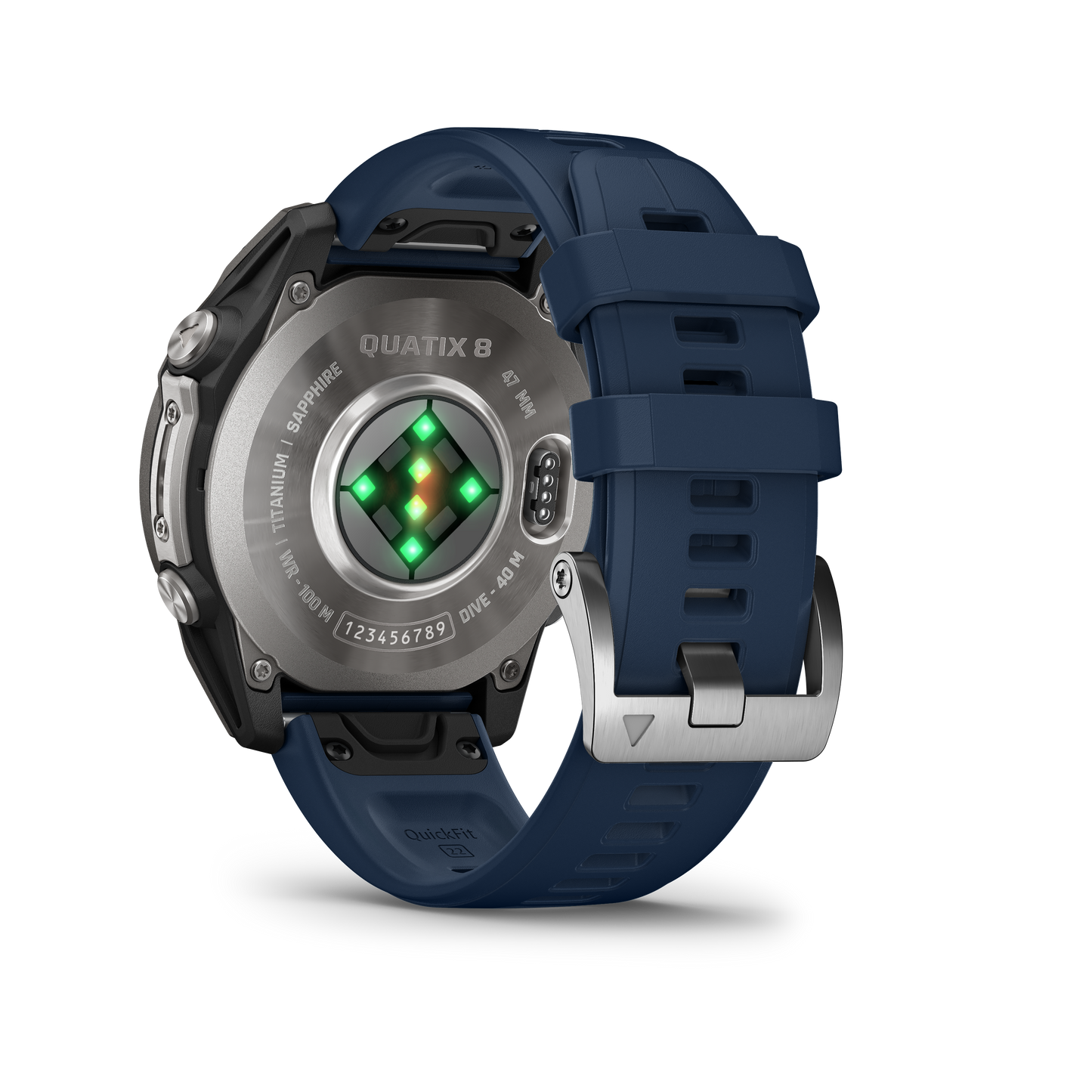 Garmin Quatix 8, (47mm), AMOLED, Marine GPS Smartwatch (010-02904-50)