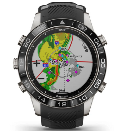 Garmin Marq Driver, reloj inteligente con GPS de lujo para hombre (010-02006-00)