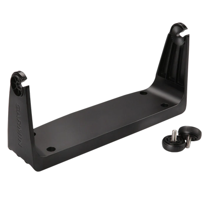 Garmin Bail Mount with Knobs, black metal marine chartplotter accessory for GPSMAP 7x08