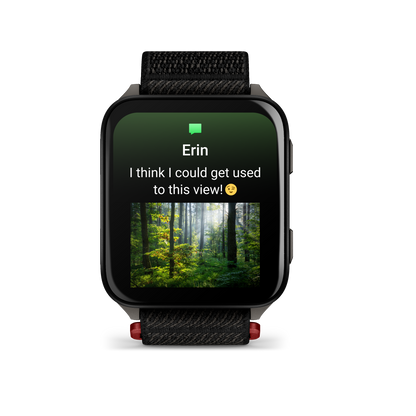 Garmin Venu X1, Black w/ Slate Titanium Case and Black ComfortFit Band (010-02980-00)