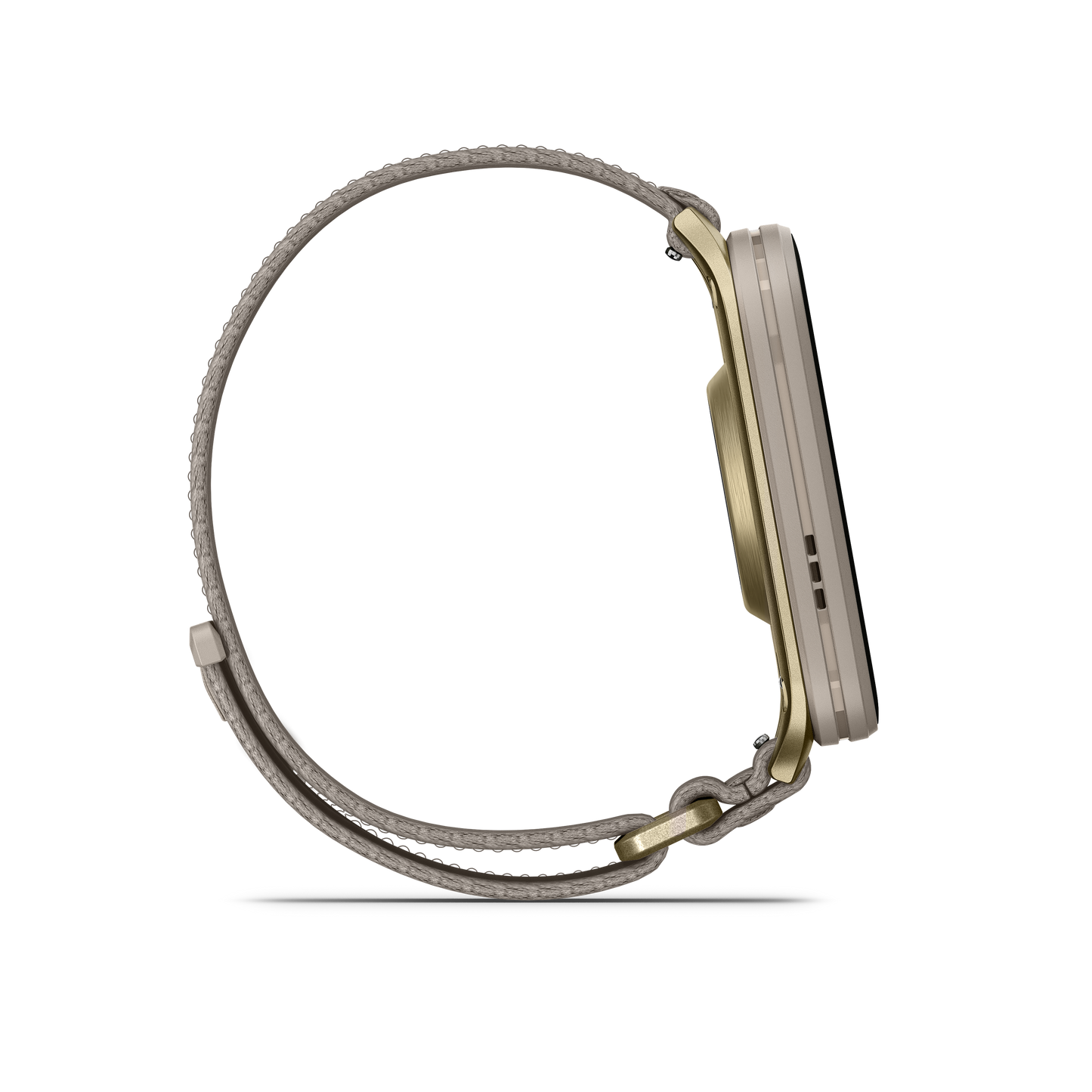 Garmin Venu 3, bisel de acero inoxidable plateado de 45 mm con caja de color blanco y correa de silicona (010-02784-00)