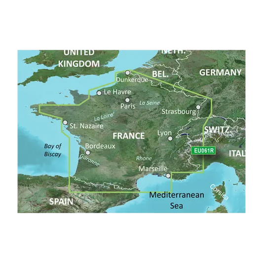 Garmin Bluechart G2 Vision France Inland Waters (010-C1104-00) by Garmin