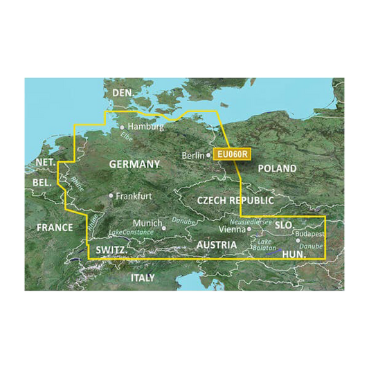 Garmin Germany Lakes and Rivers BlueChart g3 Vision | VEU060R | microSD/SD by Garmin
