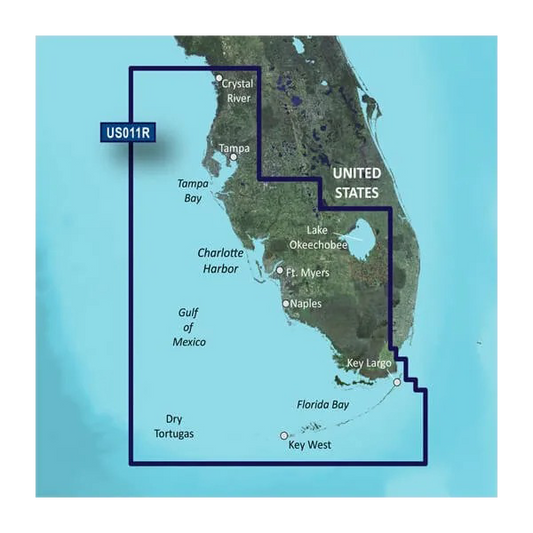 Garmin U.S., Southwest Florida Coastal Charts BlueChart g3 Vision | VUS011R | microSD/SD by Garmin