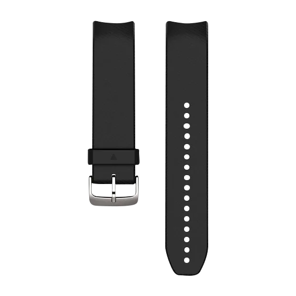 Garmin QuickFit 22 Watch Bands for Approach S60, Black Silicone (010-12500-03)