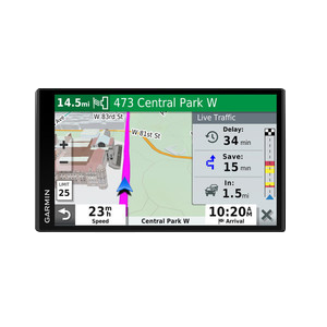 Garmin DriveSmart 65 & Traffic, Smart 6-inch GPS Navigator for Automobiles (010-02038-02)