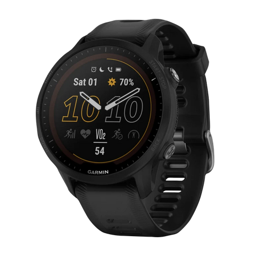 Garmin Forerunner 955 Solar, Black (Garmin Certified Refurbished) by Garmin