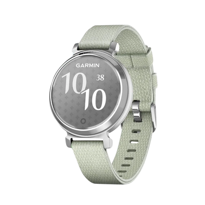 Garmin Lily 2 Classic, Silver with Sage Gray Nylon Band (010-02839-15)