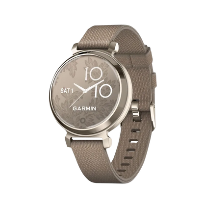 Garmin Lily 2 Classic, Cream Gold with Coffee Nylon Band (010-02839-14)