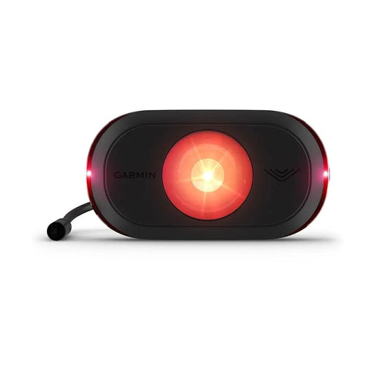 Garmin Varia RTL615 radar tail light for bikes, black housing with red circular beacon