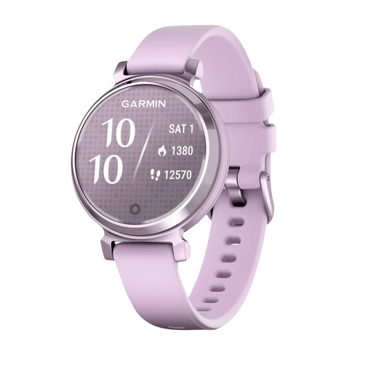 Garmin Lily 2, Metallic Lilac with Lilac Silicone Band (Garmin Certified Refurbished) by Garmin
