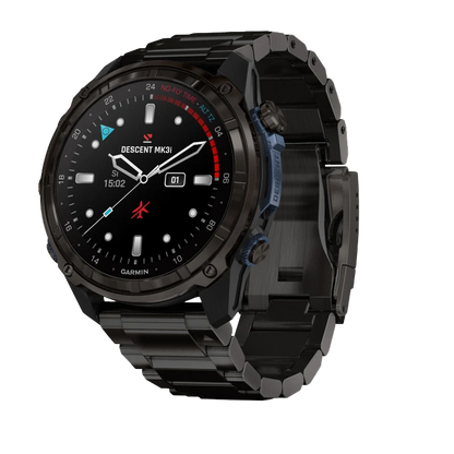 Garmin Descent Mk3i, 51 mm, titanio DLC gris carbono con correa de titanio DLC (010-02752-13)