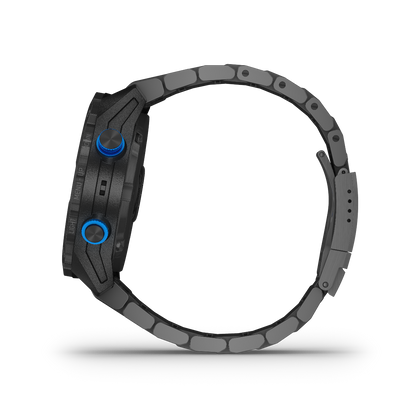 Garmin Descent Mk2i, Titanium Carbon Gray DLC with Black Band, Marine Smartwatch for Divers (010-02132-01)