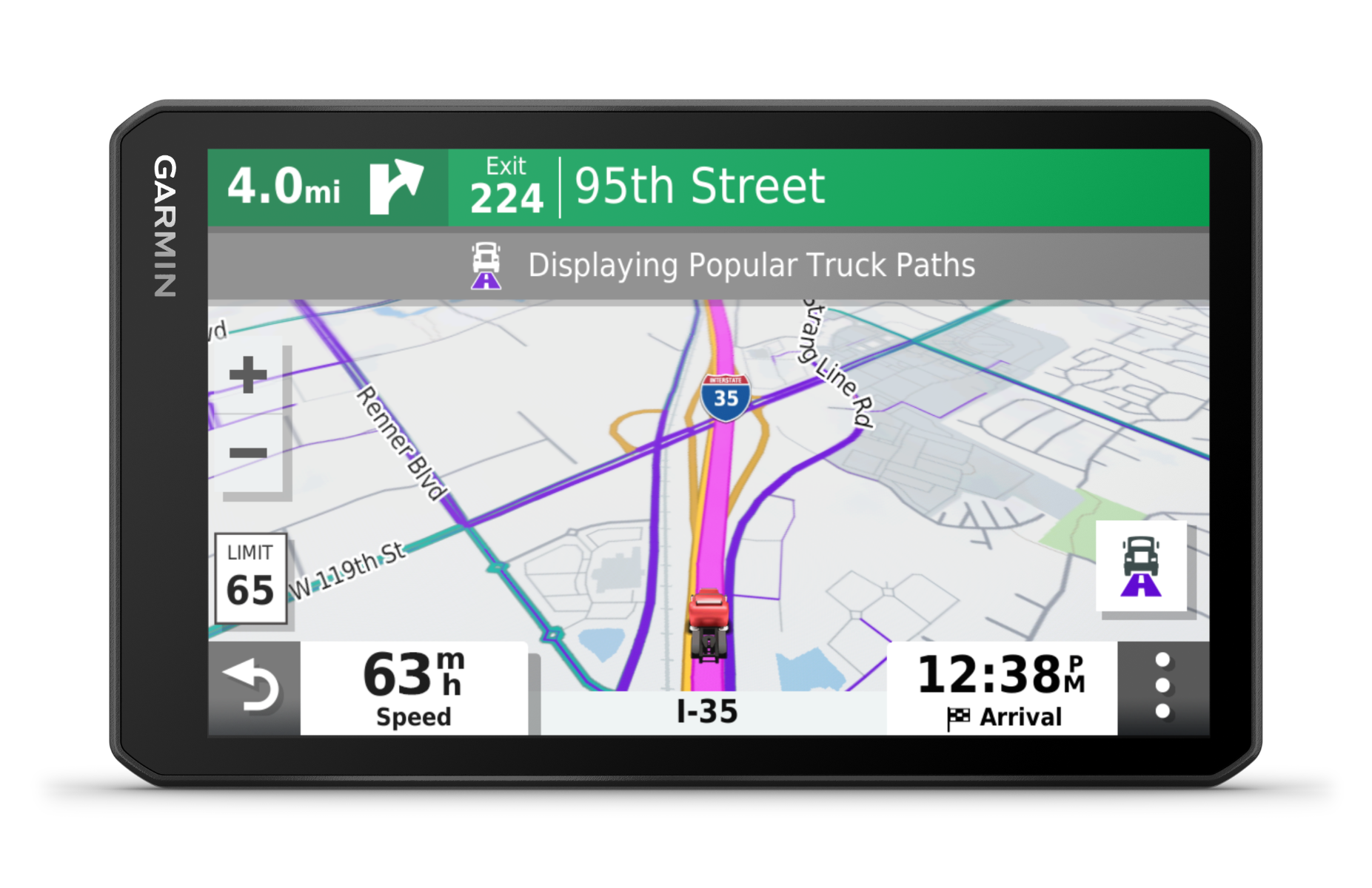 Garmin Dezl OTR700, Trucking GPS Navigator with 7-inch Screen (010-02313-00)