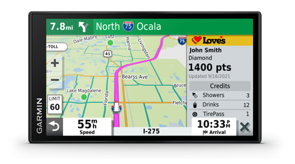 Garmin Dezl OTR610, Trucking GPS Navigator with 6-inch Screen (010-02738-00)