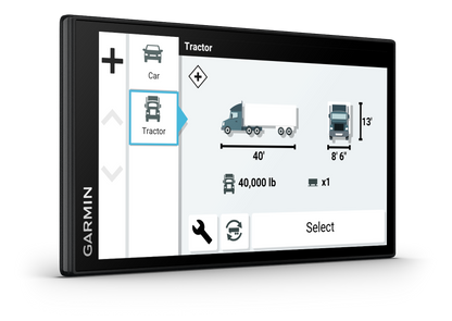 Garmin Dezl OTR610, Trucking GPS Navigator with 6-inch Screen (010-02738-00)