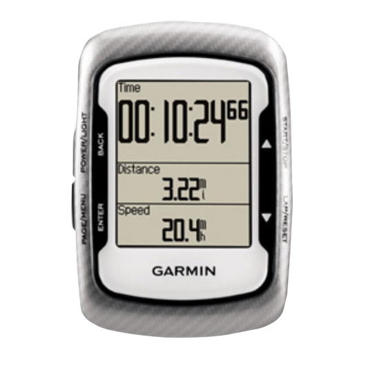 Garmin Edge 500 Bundle, Black & Silver, Smart Biking Computer for Cyclists (Garmin Certified Refurbished) by Garmin
