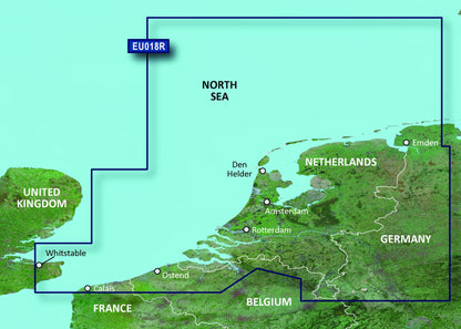Garmin Benelux Charts BlueChart g3 Vision | VEU018R | microSD/SD (010-C0775-00)