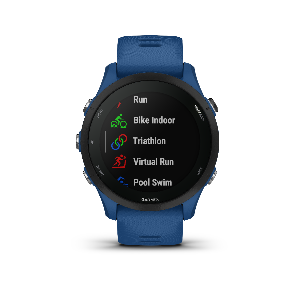 Garmin Forerunner 255, Tidal Blue, Premium Fitness GPS Smartwatch for Runners (010-02641-01)
