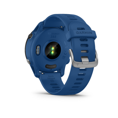Garmin Forerunner 255, Tidal Blue, Premium Fitness GPS Smartwatch for Runners (010-02641-01)