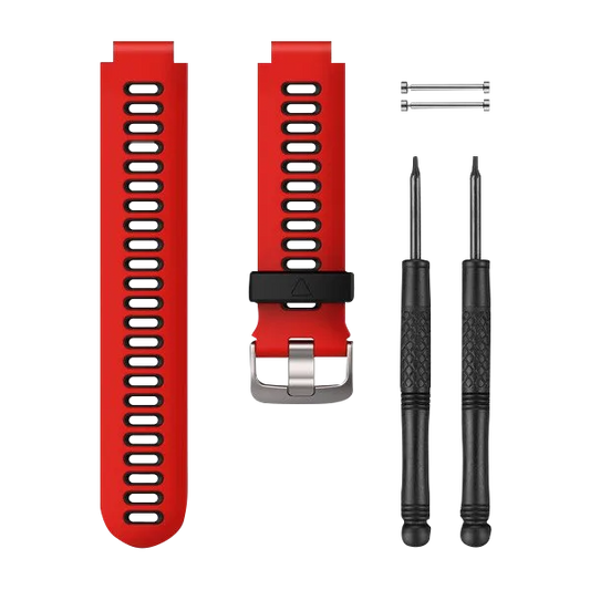 Garmin Lava Red/Black Watch Band (010-11251-0N) by Garmin