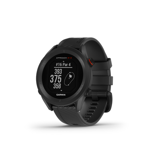 Garmin Approach S12, Black, Golf GPS Smartwatch & Rangefinder (010-02472-00) by Garmin