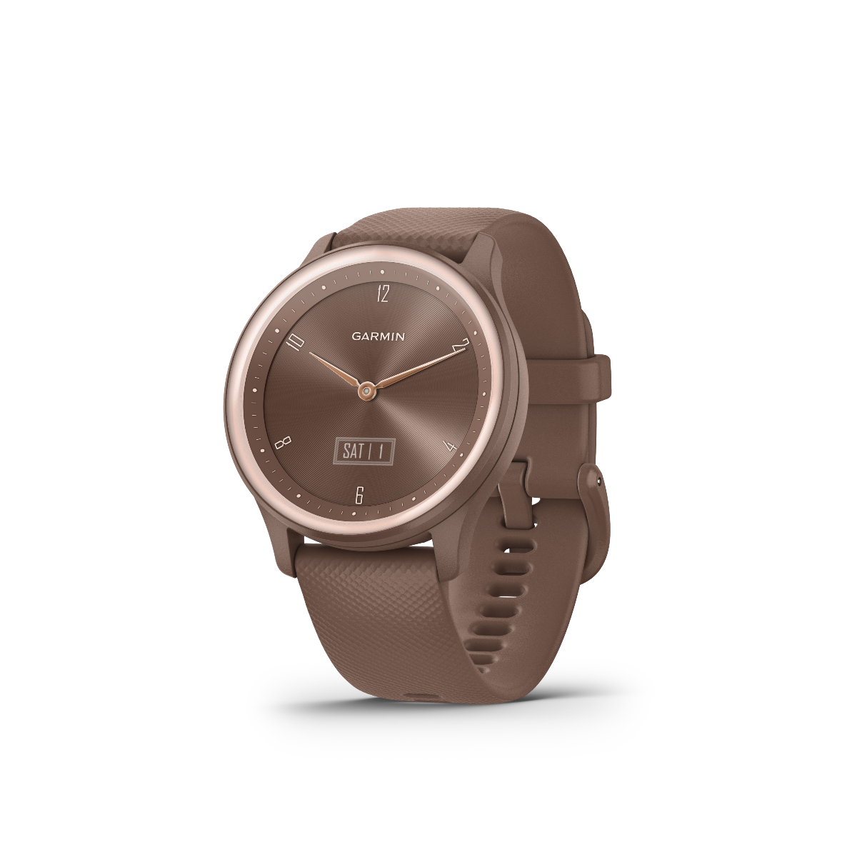 Garmin Vivomove Sport, Cocoa with Peach Gold Accents (010-02566-02)