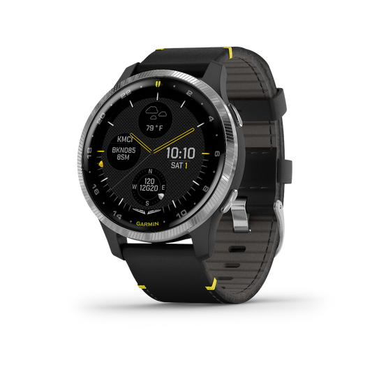 Garmin D2 Air GPS Smartwatch for Pilots & Aviators (010-02173-41) by Garmin