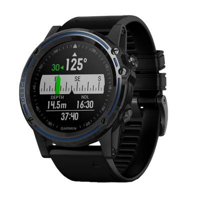 Garmin Descent MK1, Gray Sapphire w/ Black Band, Marine Smartwatch for Divers (010-01760-02)