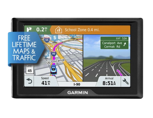 Garmin Drive 51 LMT-S, Smart 5-inch GPS Navigator for Automobiles (Certified Refurbished) by Garmin