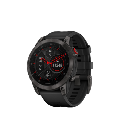 Garmin Epix (Gen 2), Black Titanium, Adventure GPS Smartwatch with Maps and Built-in Flashlight (Garmin Certified Refurbished)